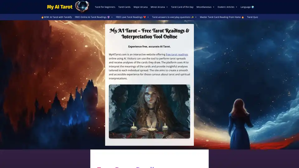 My AI Tarot
