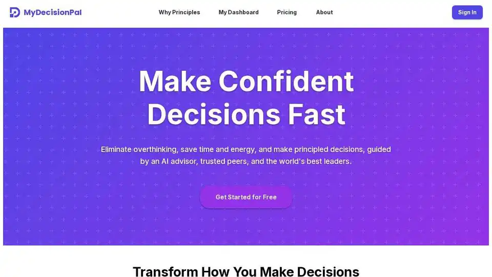 My Decision Pal