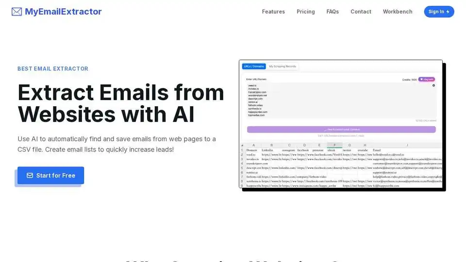 My Email Extractor