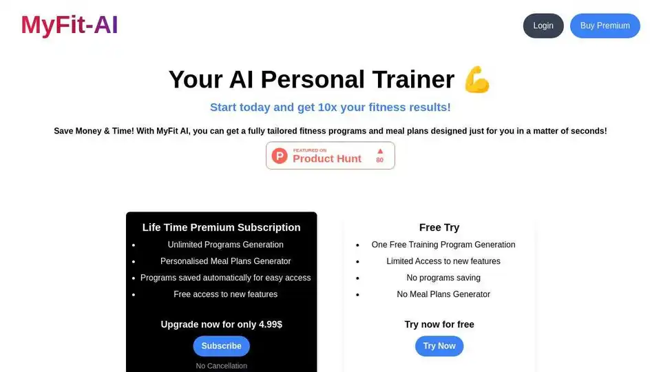 MyFit AI