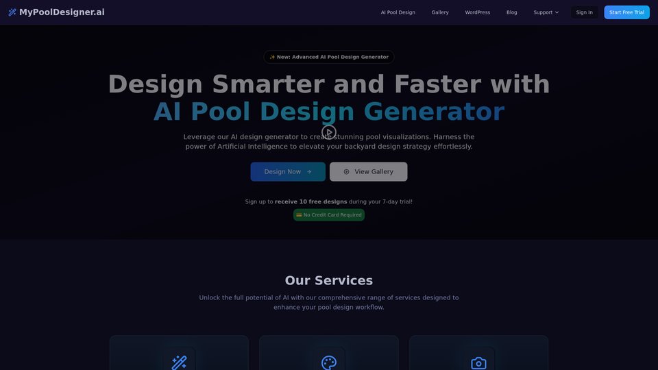 AI Pool Designer - Software de diseño de piscinas profesional ...