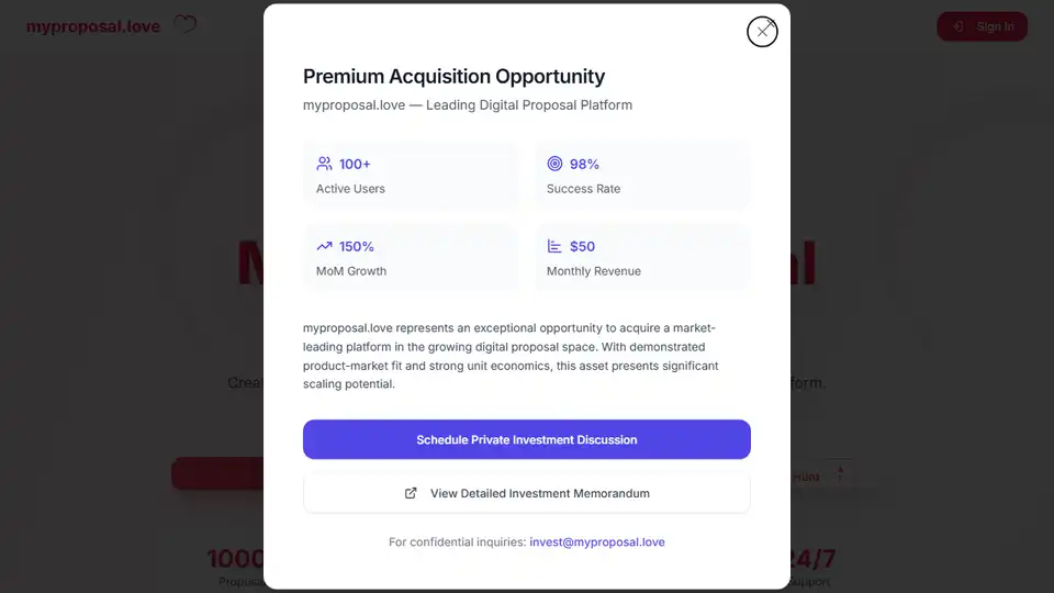 AI Proposal Generator