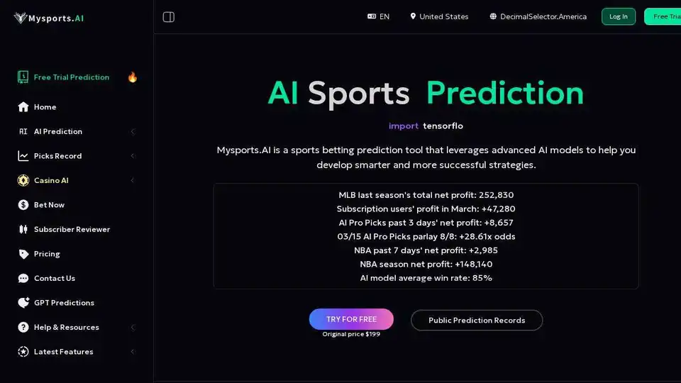 Mysports AI