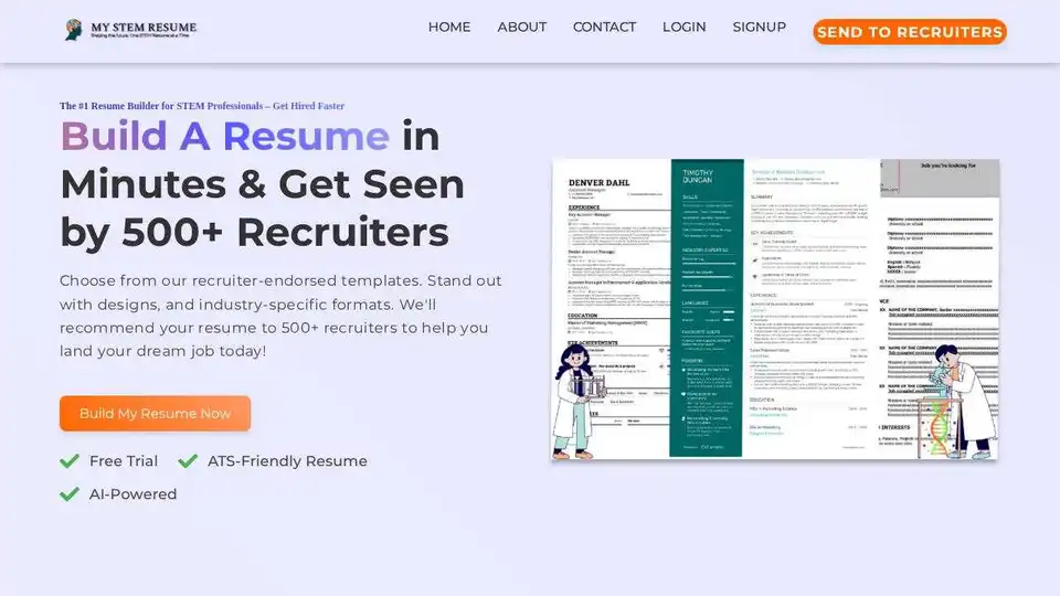 MY STEM RESUME