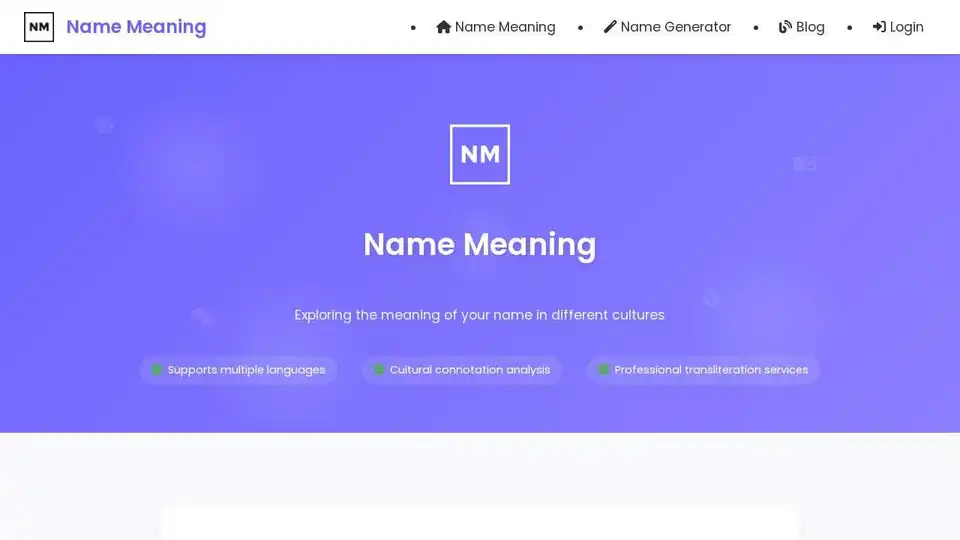 Name Meaning