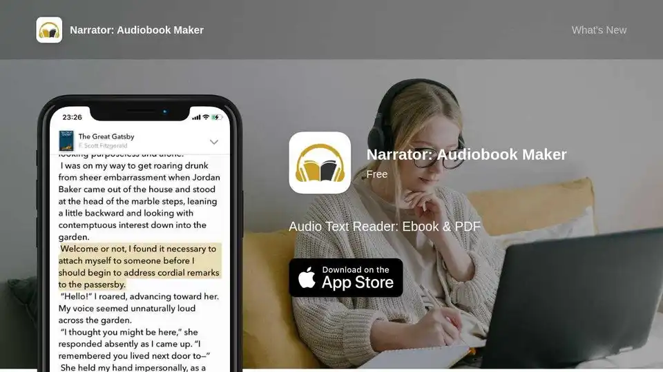 Narrator: Audiobook Maker
