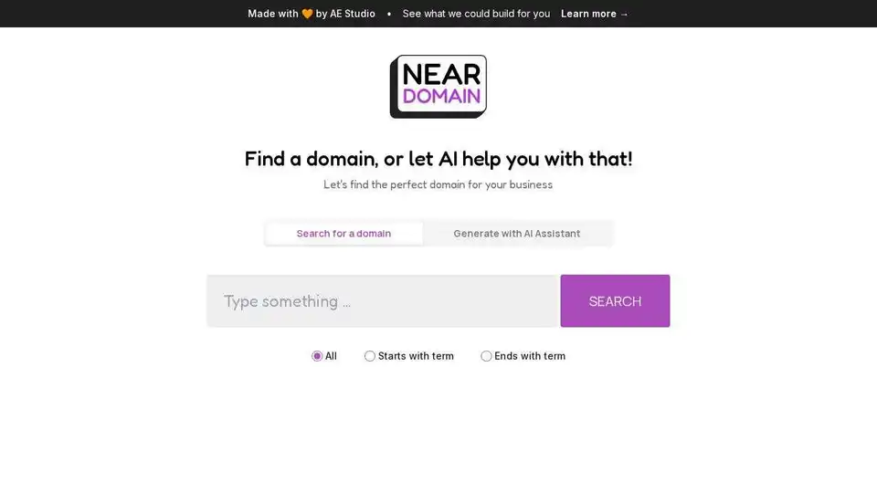 Near Domain
