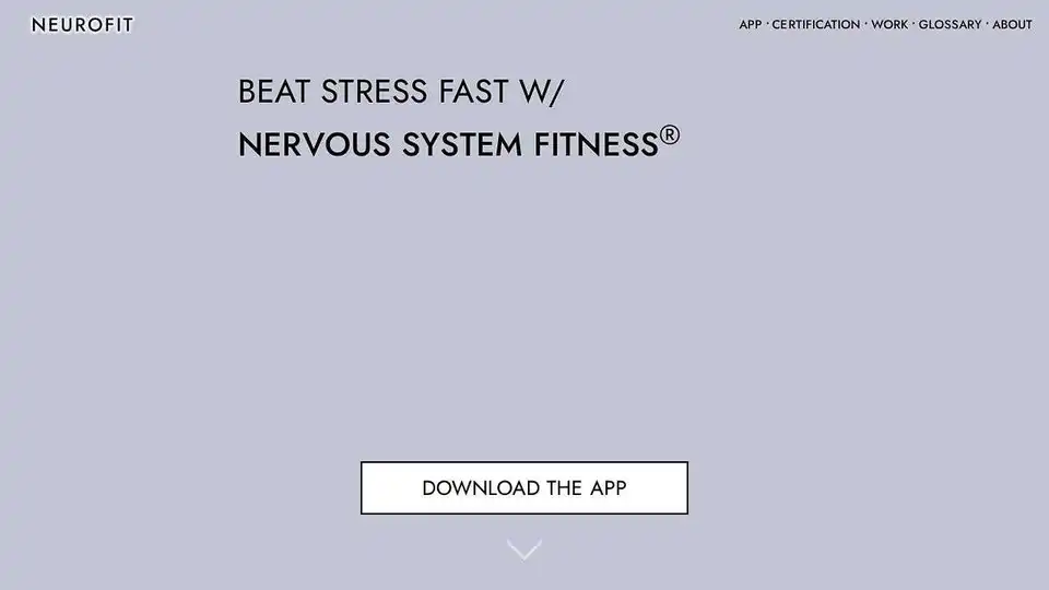 NEUROFIT App