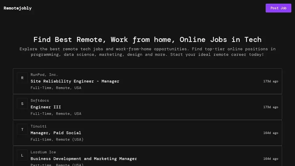Remotejobly