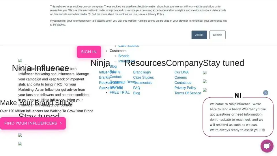 Ninja Influence