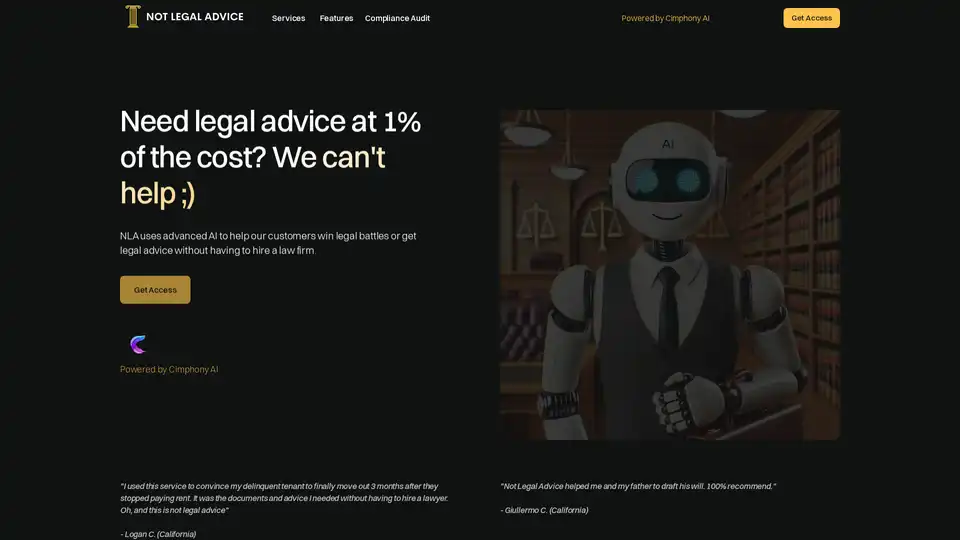 Not Legal Advice