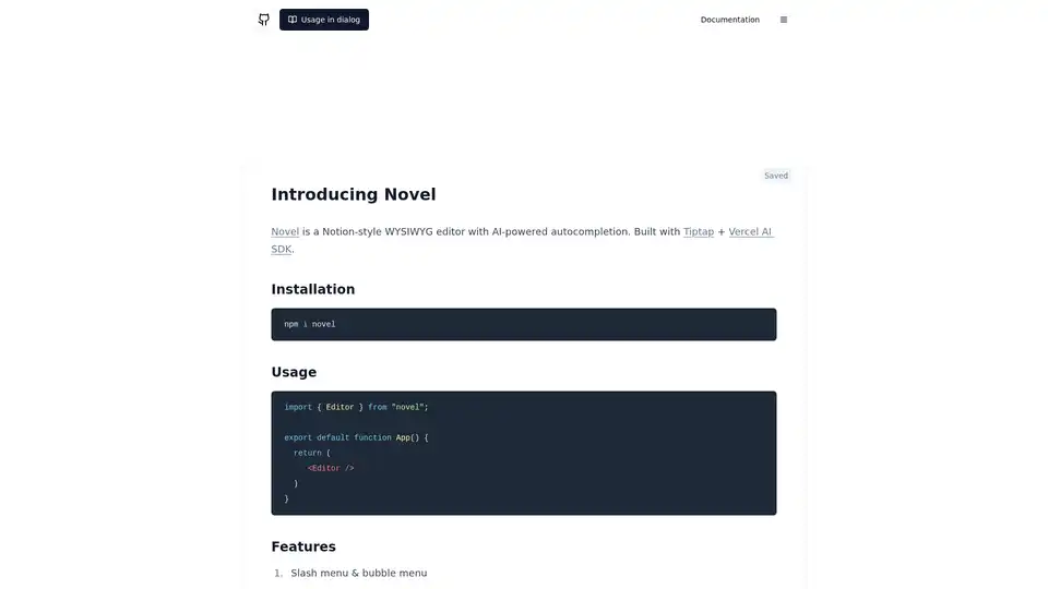 Novel
