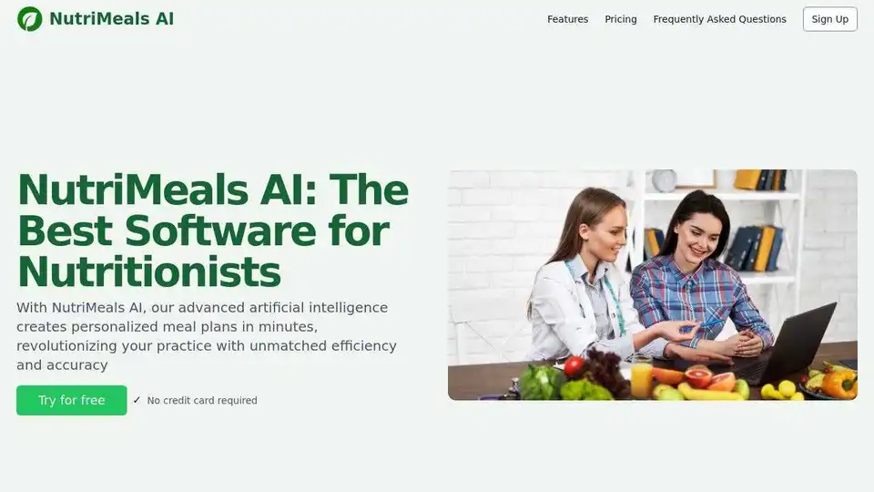 NutriMeals AI