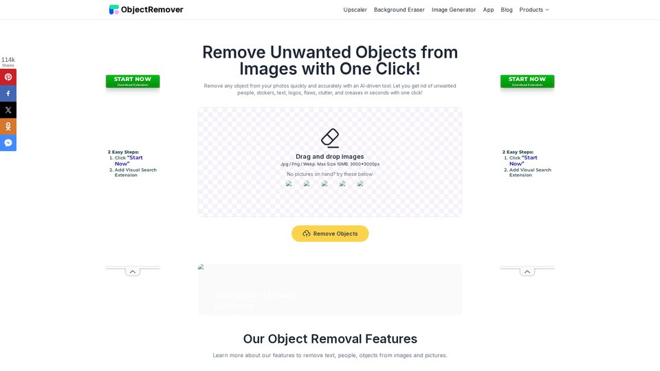 ObjectRemover：免费AI工具，从图像中移除对象