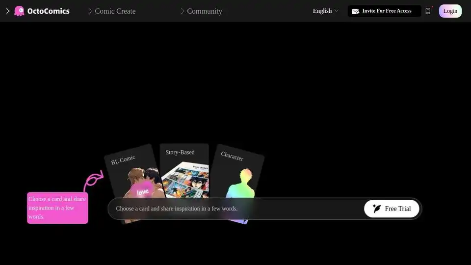 OctoComics - AI Comic Generation Tool