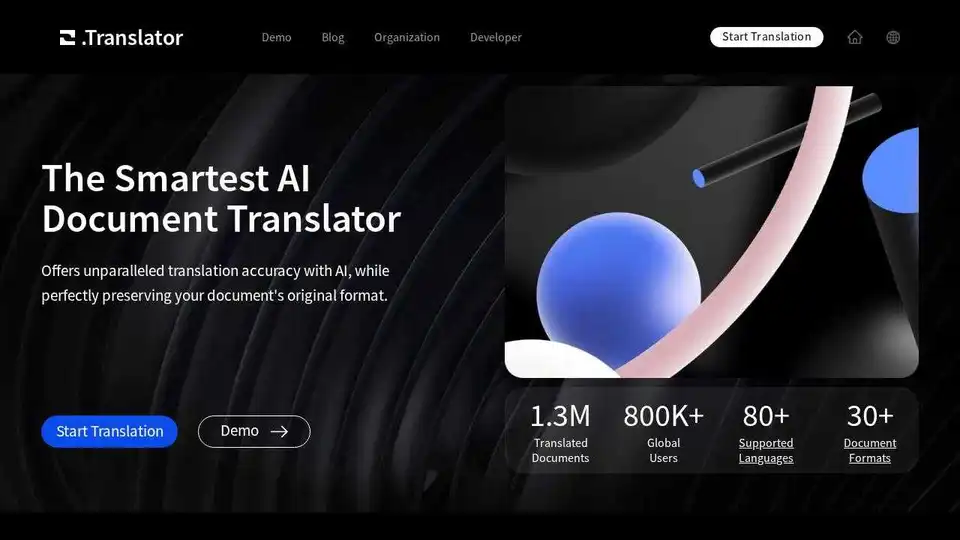 Precise AI Document Translator – Flawless PDFs, DOCX, EPUB