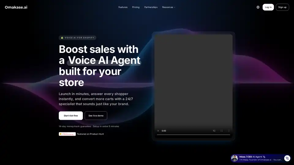 Omakase Voice AI