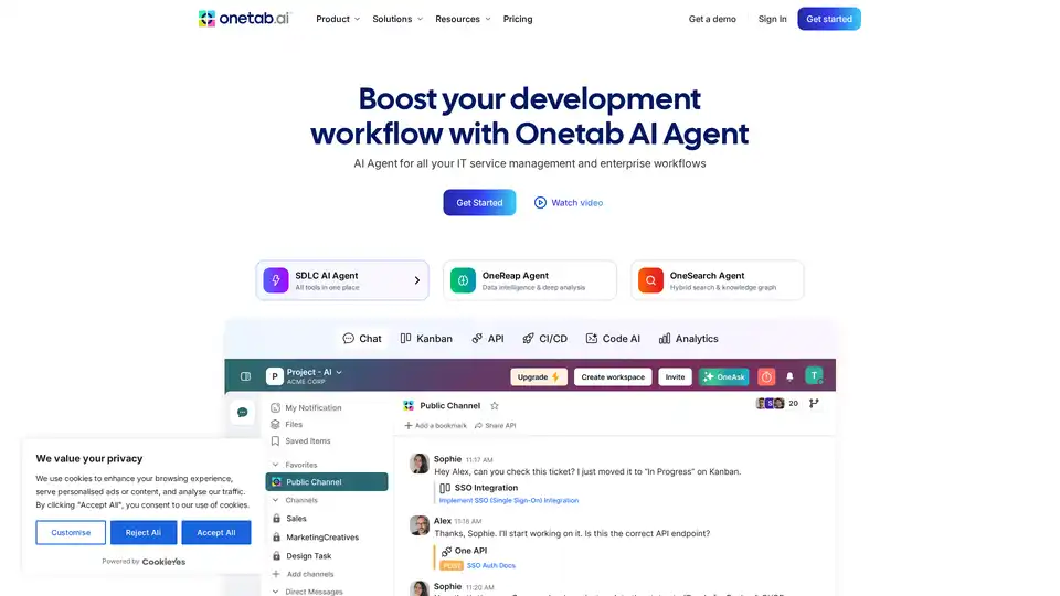 Onetab AI