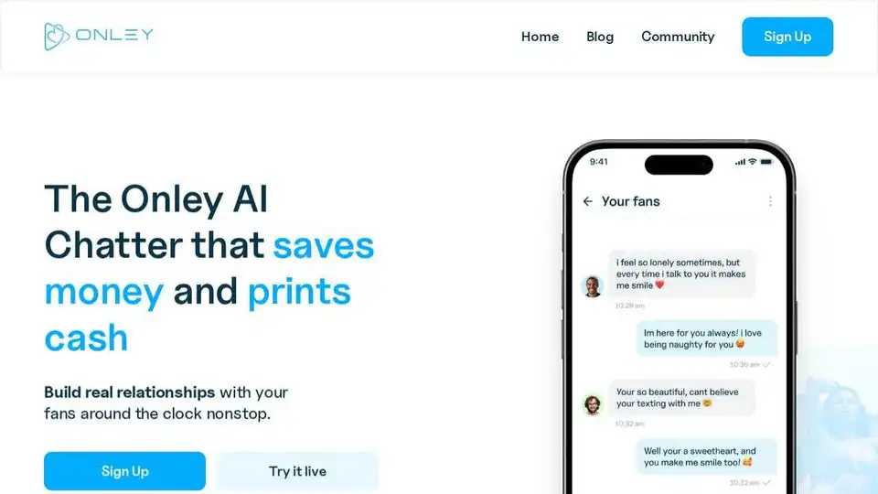 Onley AI Chatter