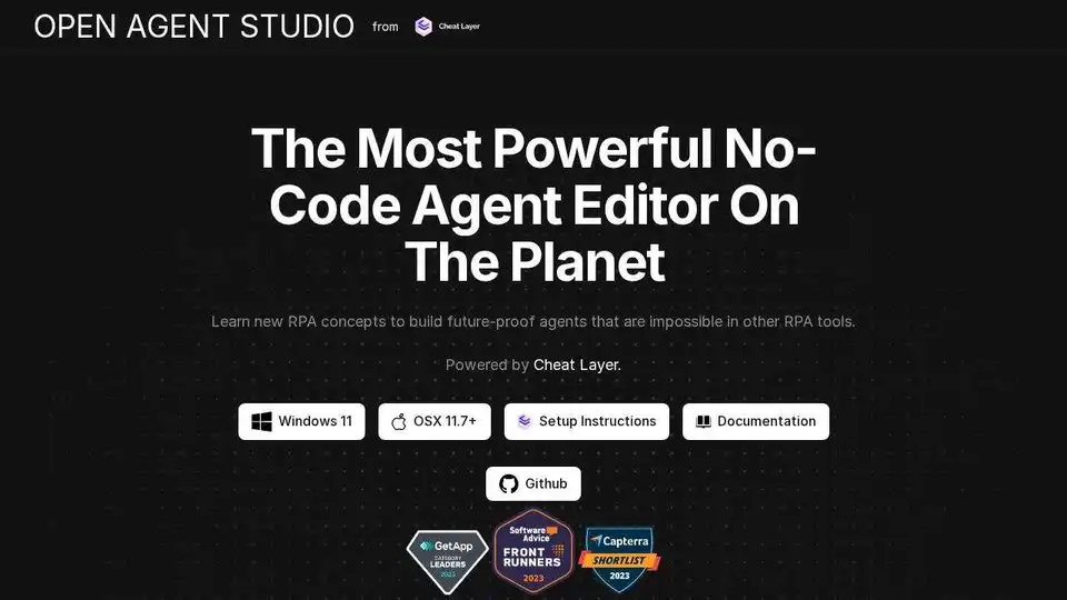 Open Agent Studio
