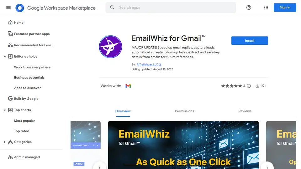 EmailWhiz for Gmail™
