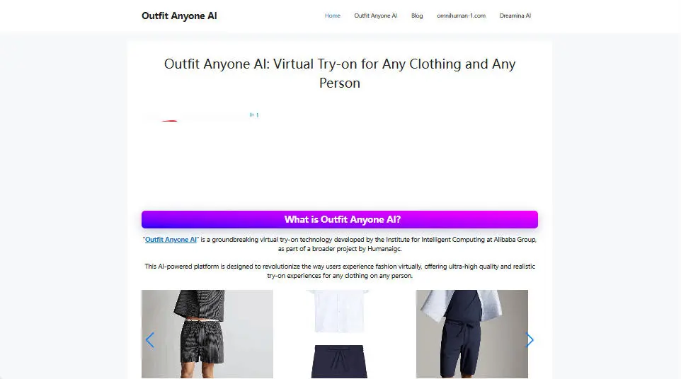 Outfit Anyone AI