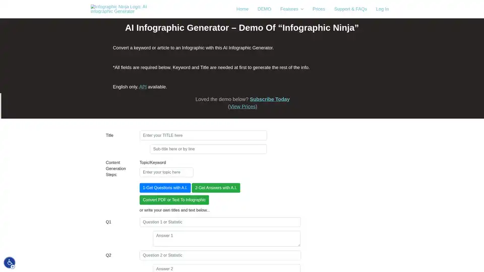 Infographic Ninja