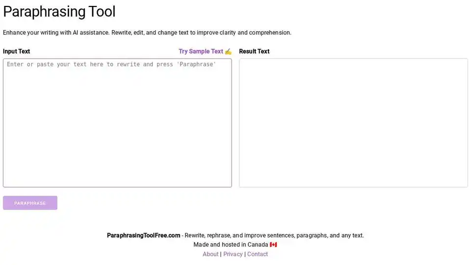 Paraphrasing Tool
