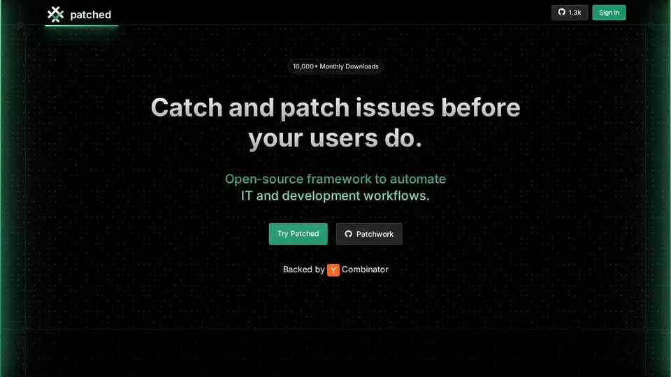 Patched