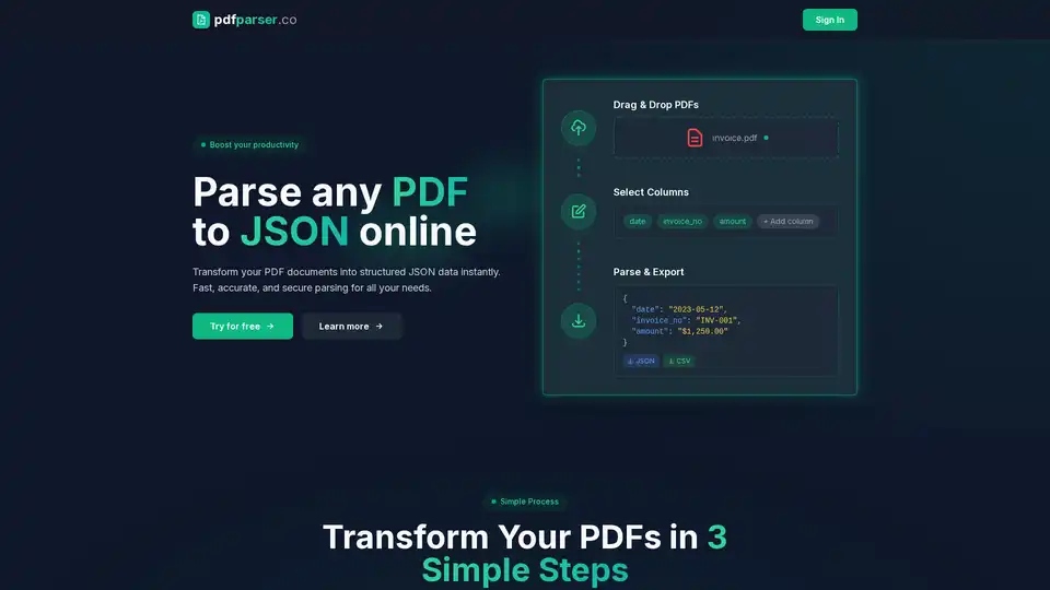 PDF Parser