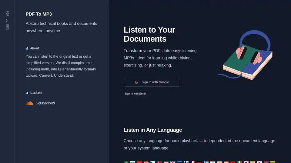 PDF to MP3