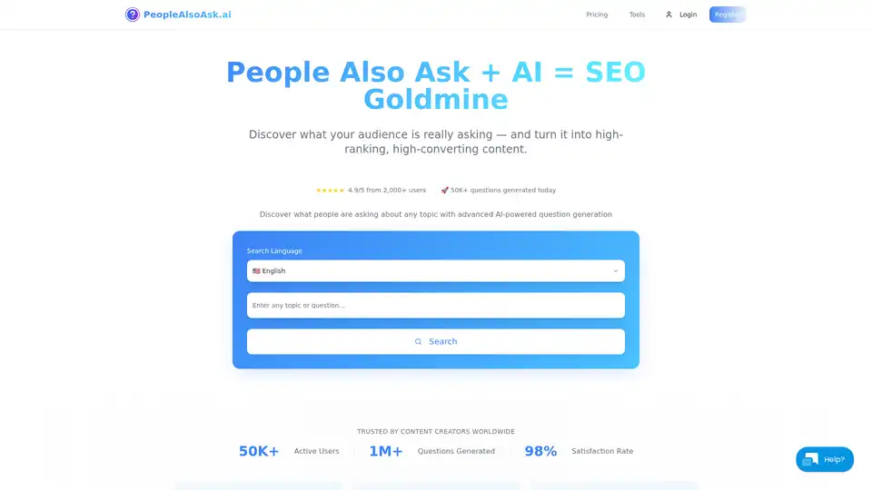 PeopleAlsoAsk.ai