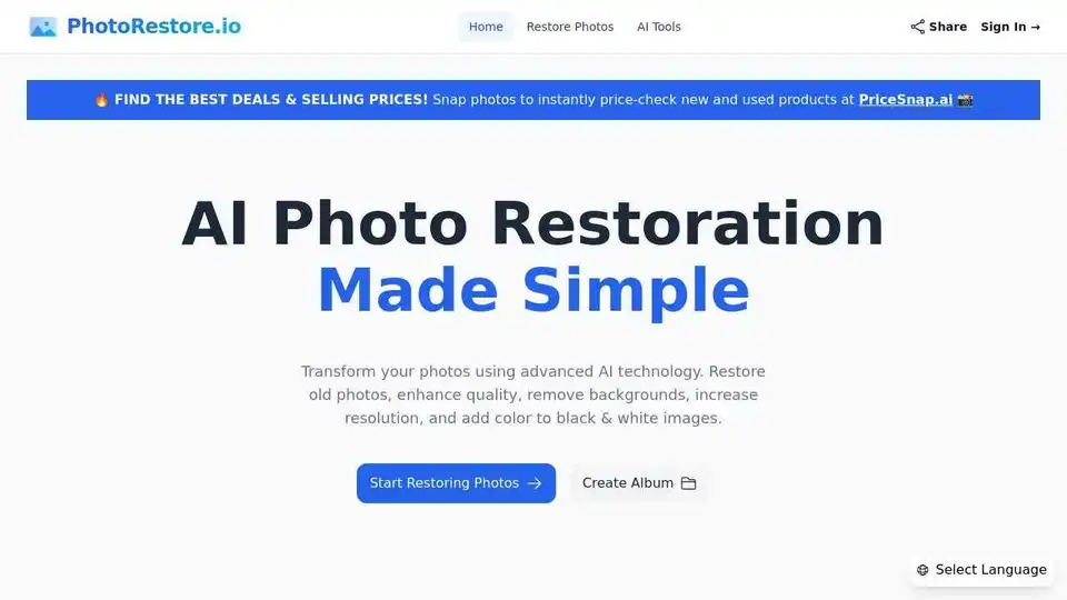PhotoRestore.io