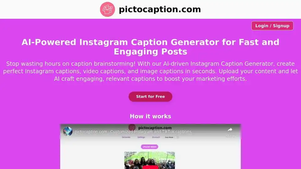 AI-Generated Instagram Captions