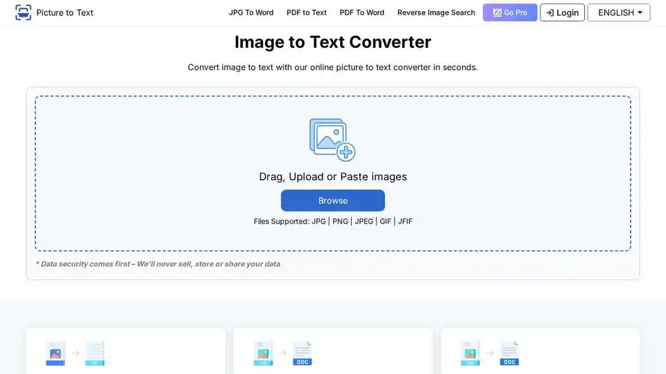Image to Text Converter