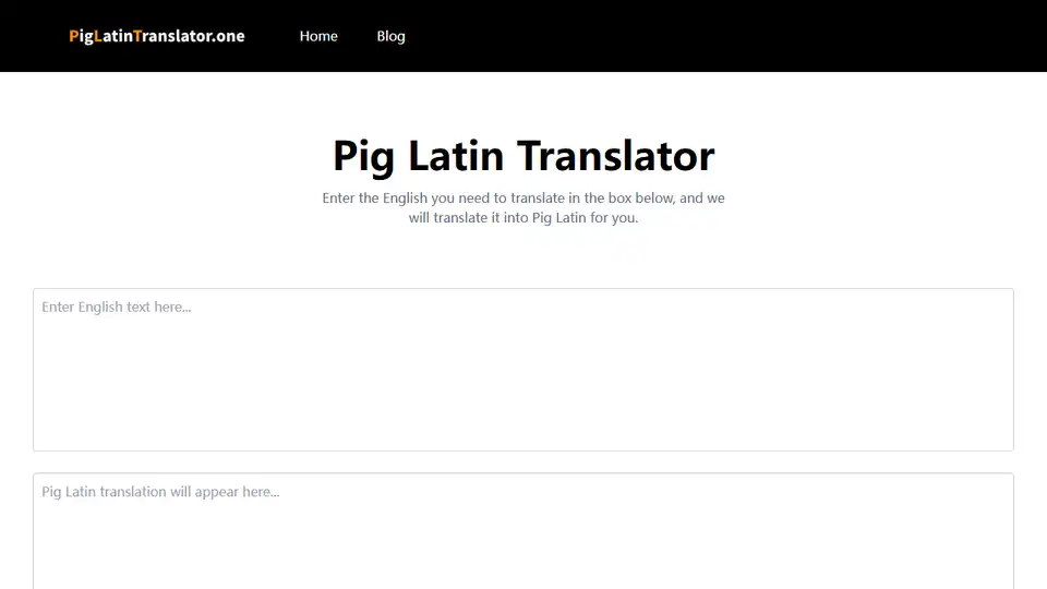 Pig Latin Translator