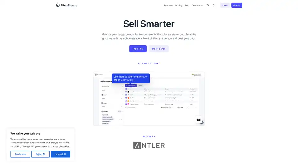 PitchBreeze