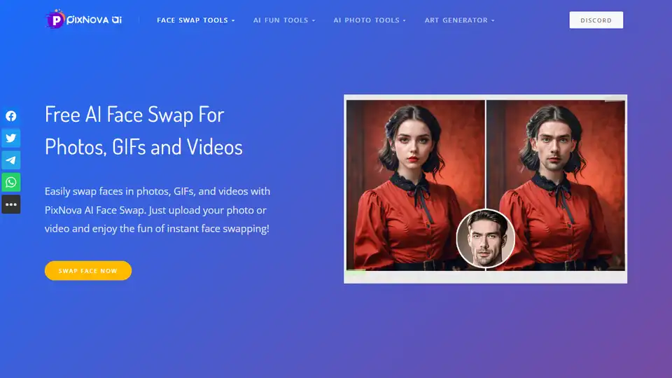 PixNova AI Face Swap