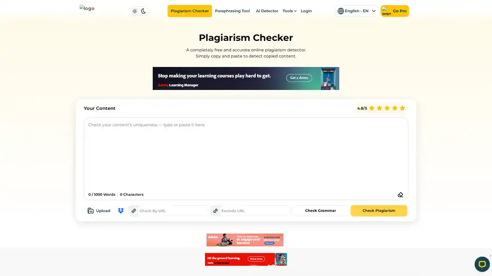 Plagiarism Checker