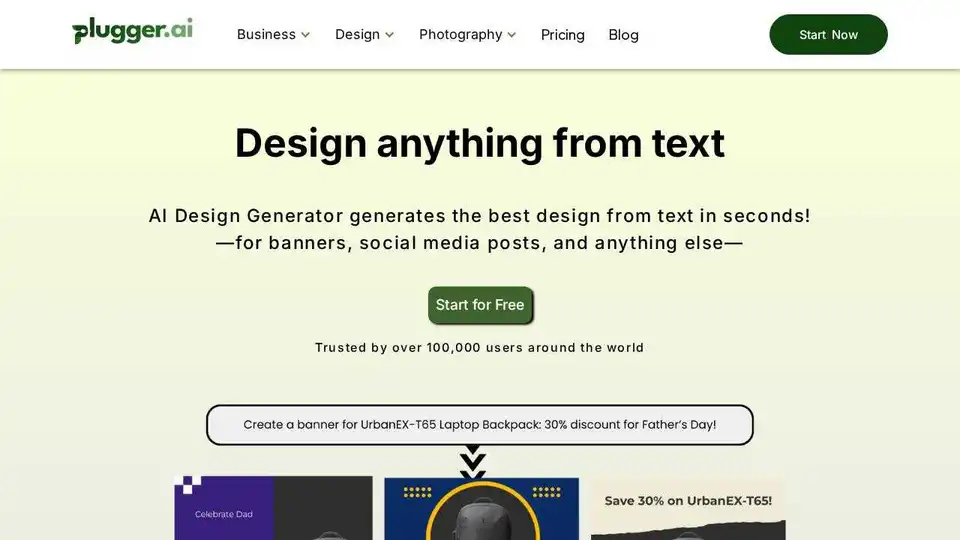 Plugger - AI Design Generator