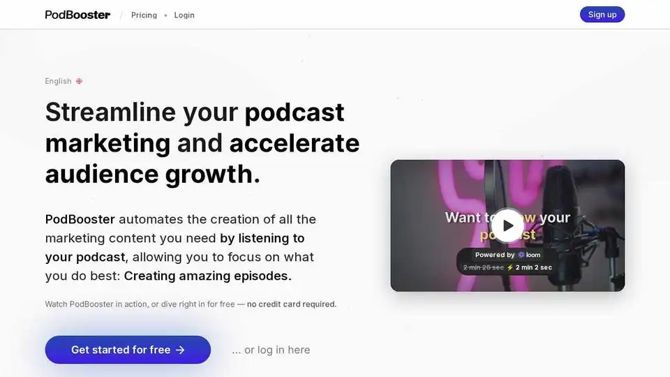 PodBooster