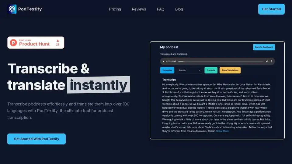 PodTextify