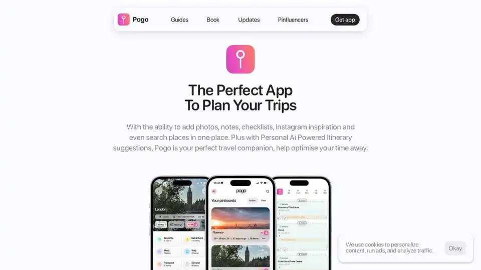 Pogo Travel Planning App