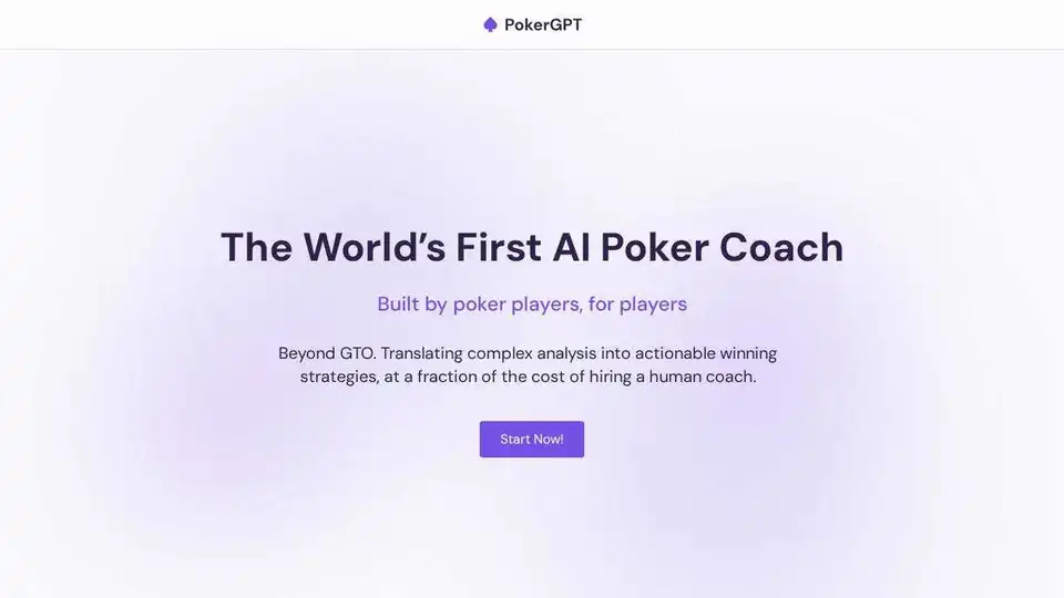 PokerGPT