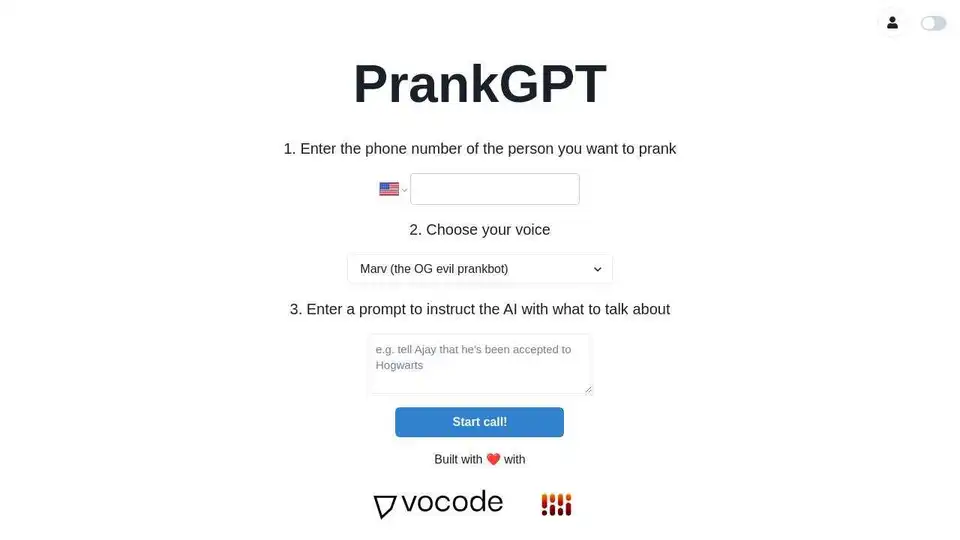 PrankGPT