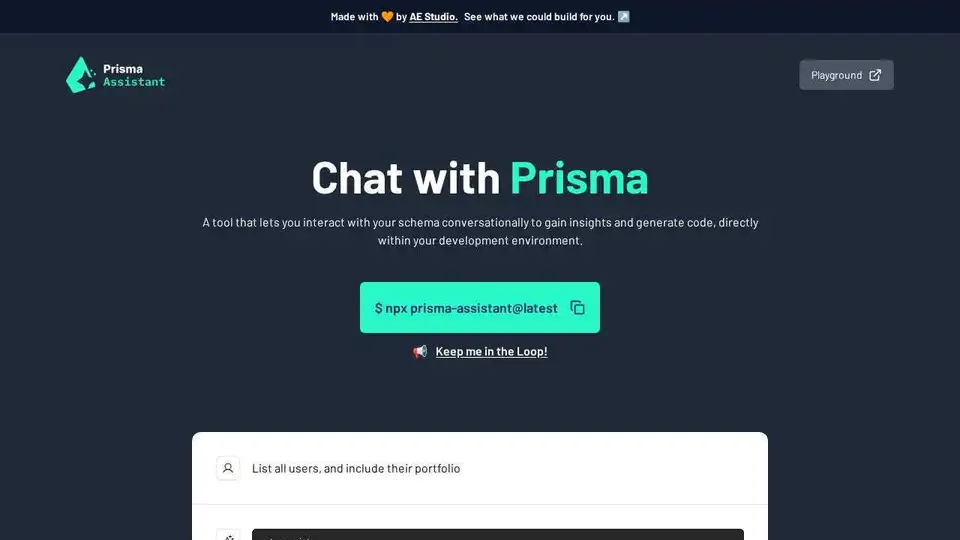 Prisma Assistant
