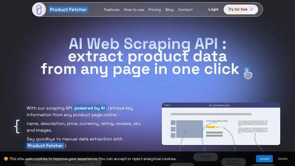Product Fetcher