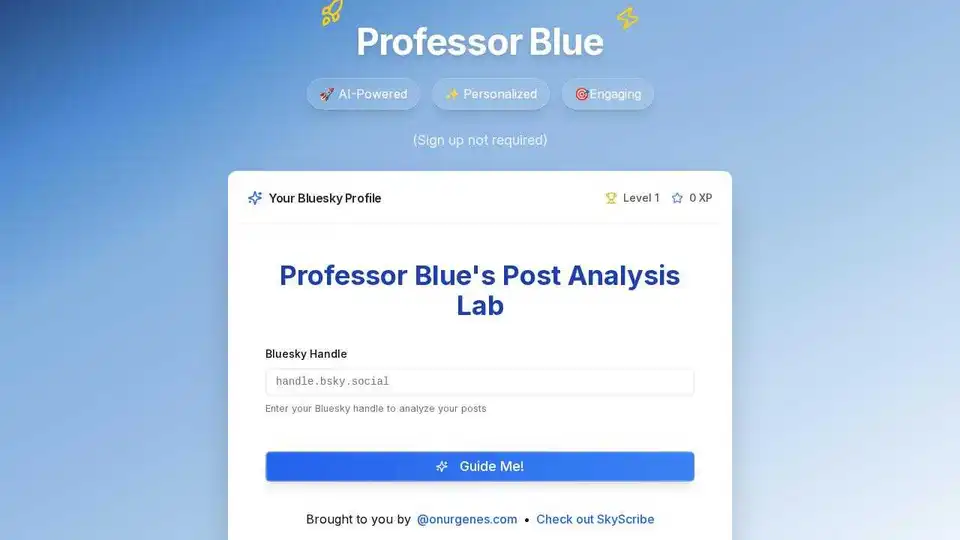 Professor Blue
