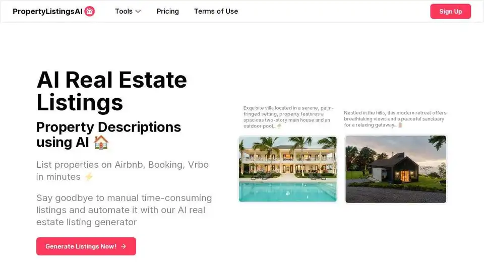 PropertyListingsAI