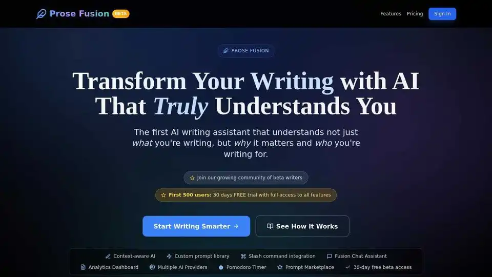 Prose Fusion